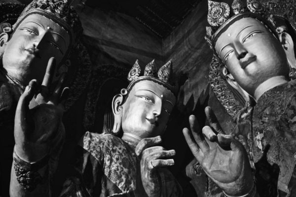 Inside Tsuklakhang temple – Gyantse, Tibet